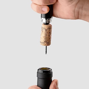 Abridor de vino con presión de aire estilo bolígrafo