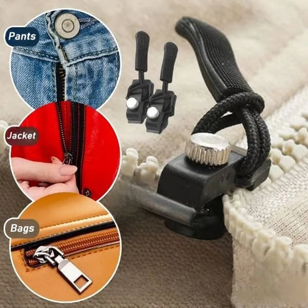 kit x12 Reparador de Cierres Universal - No tires tu ropa favorita, arreglala hoy