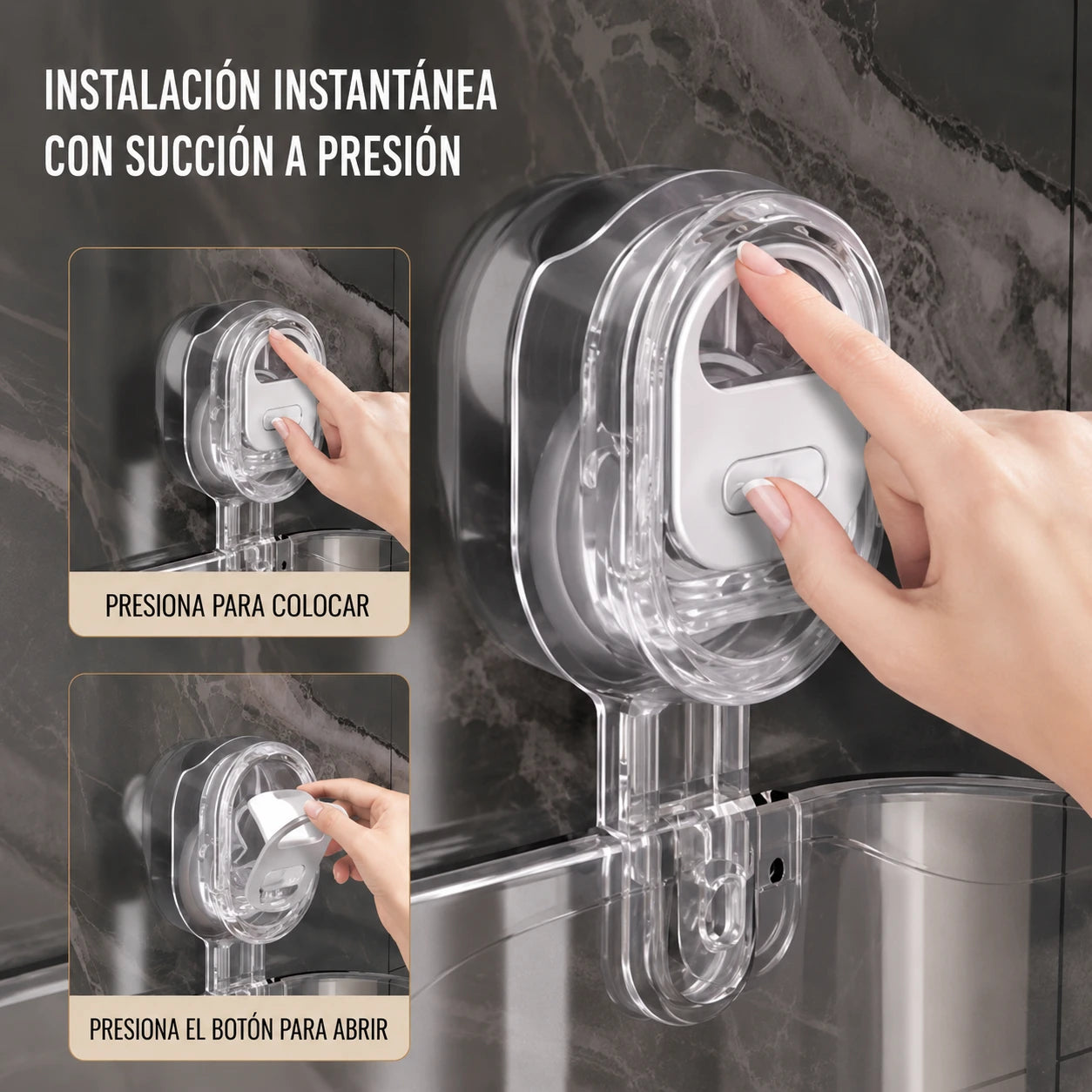 Organizador de baño impermeable