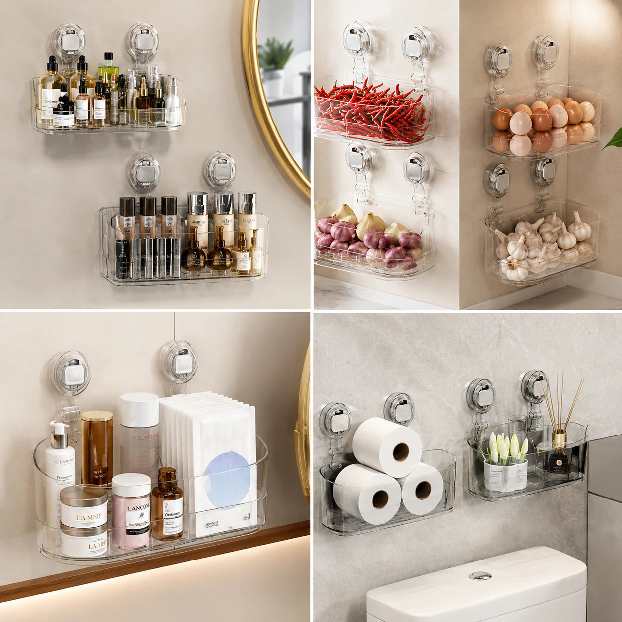 Organizador de baño impermeable