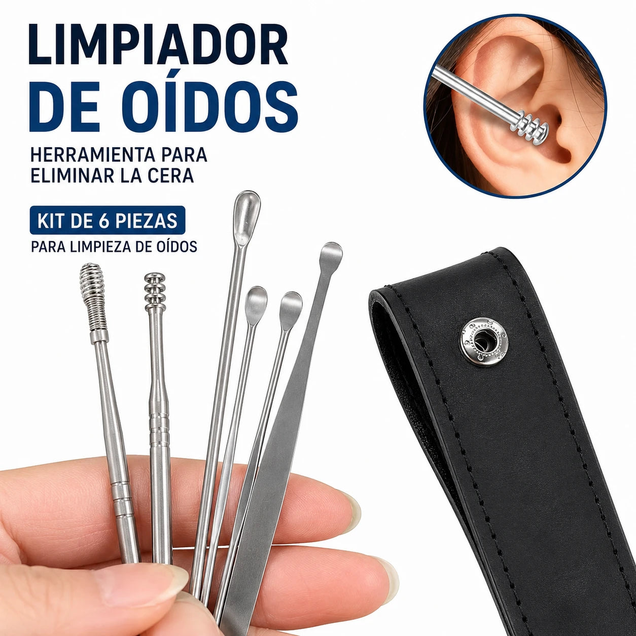 Kit para la eliminación de cerumen