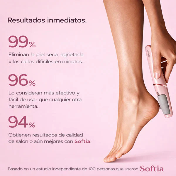 Adiós Callos y Talones Ásperos | Lápiz Quita Callos Electrónico Softia