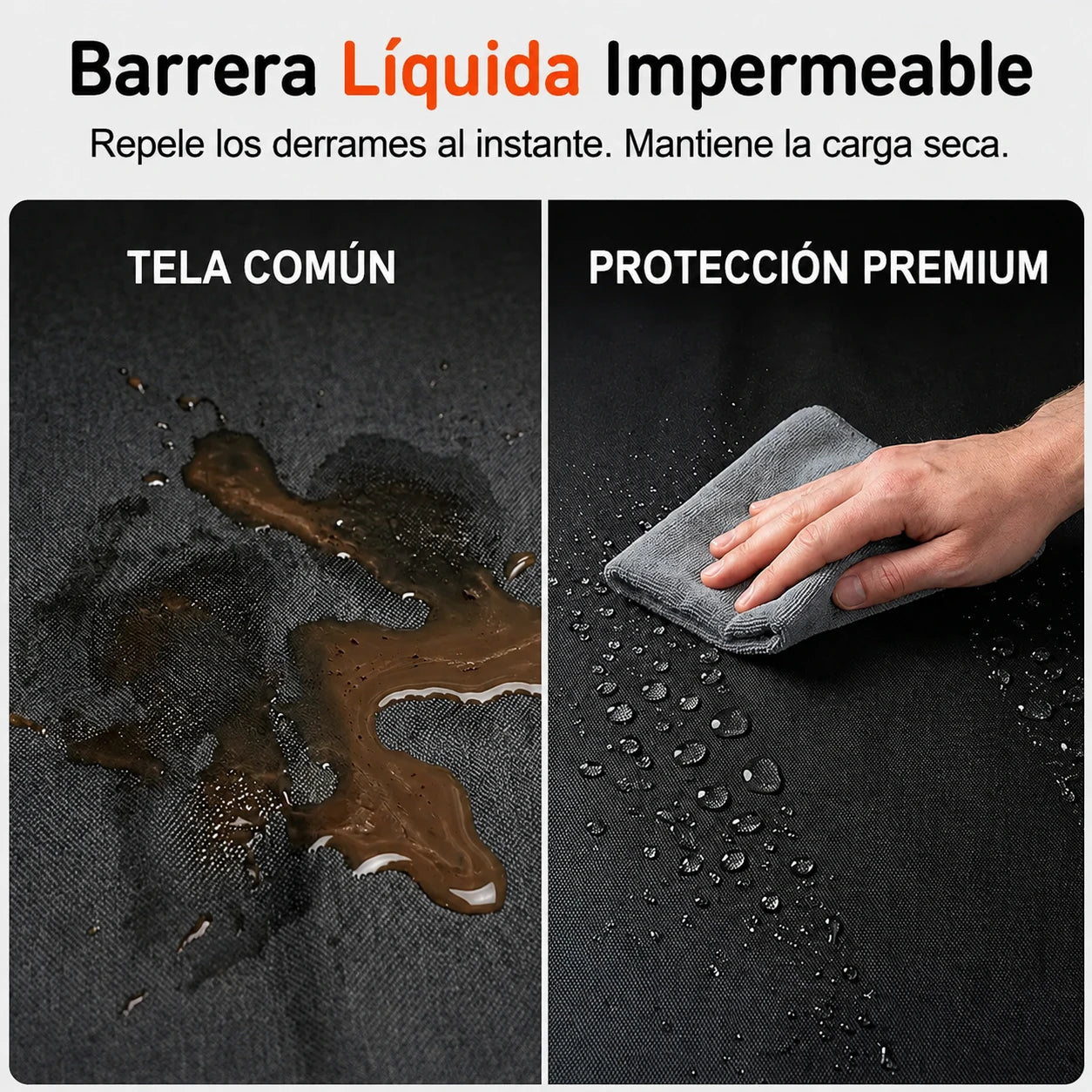 Alfombrilla ProShield™ - impermeable para maletero de coche, ideal para mascotas. Antideslizante y fácil de limpiar.