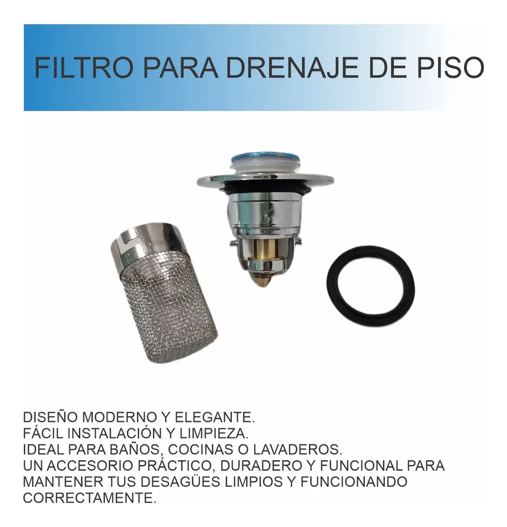 Filtro Para Drenaje Acero Inoxidable