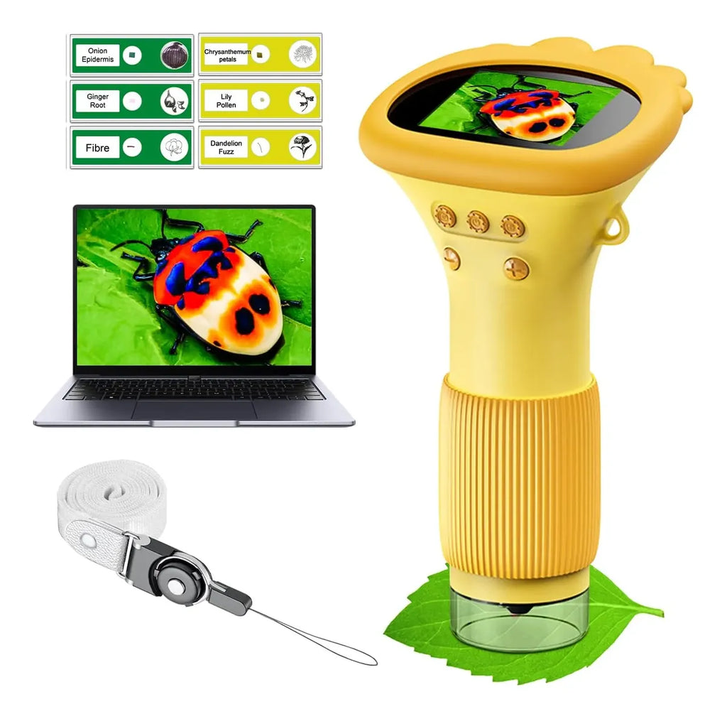 EduScopio 2.0 - Microscopio interactivo para descubrir el mundo microscópico