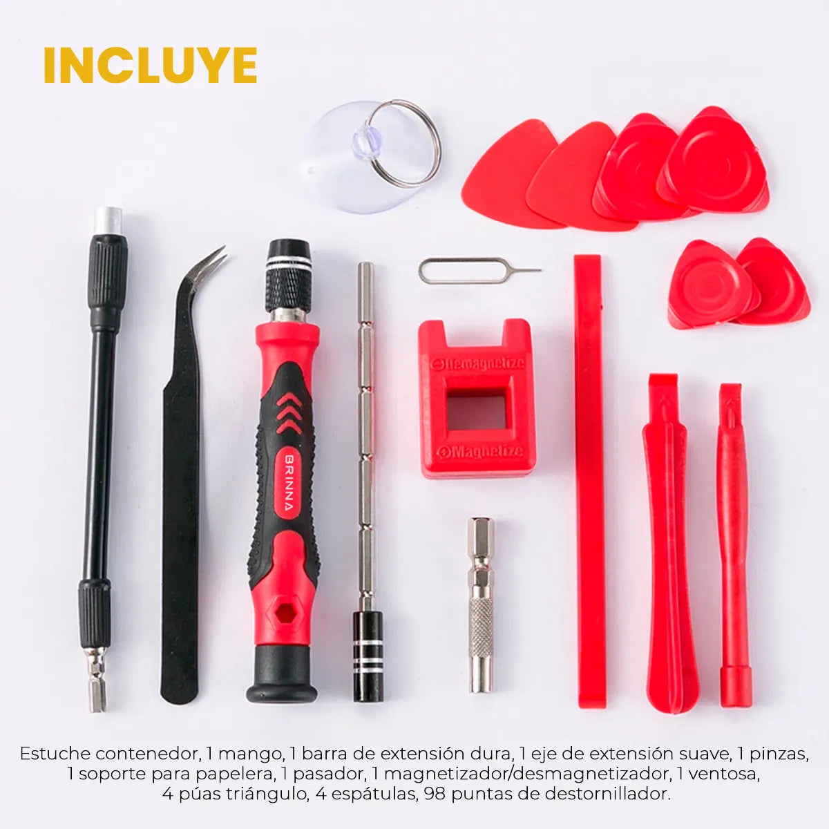 🛠️ Kit Destornillador de Precisión 117 en 1