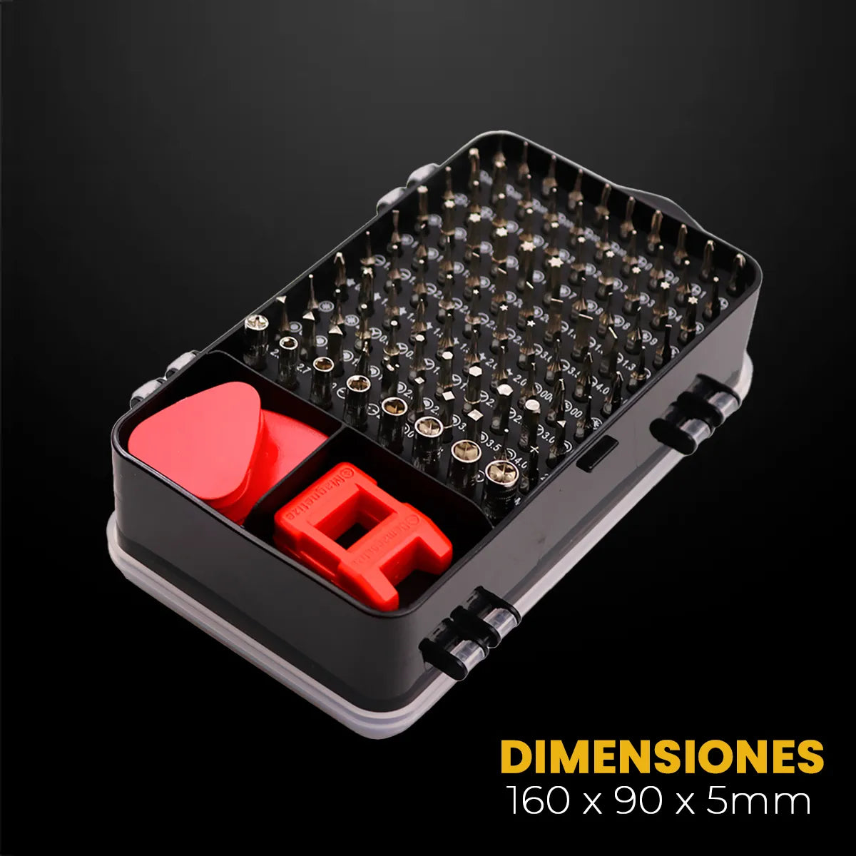 🛠️ Kit Destornillador de Precisión 117 en 1