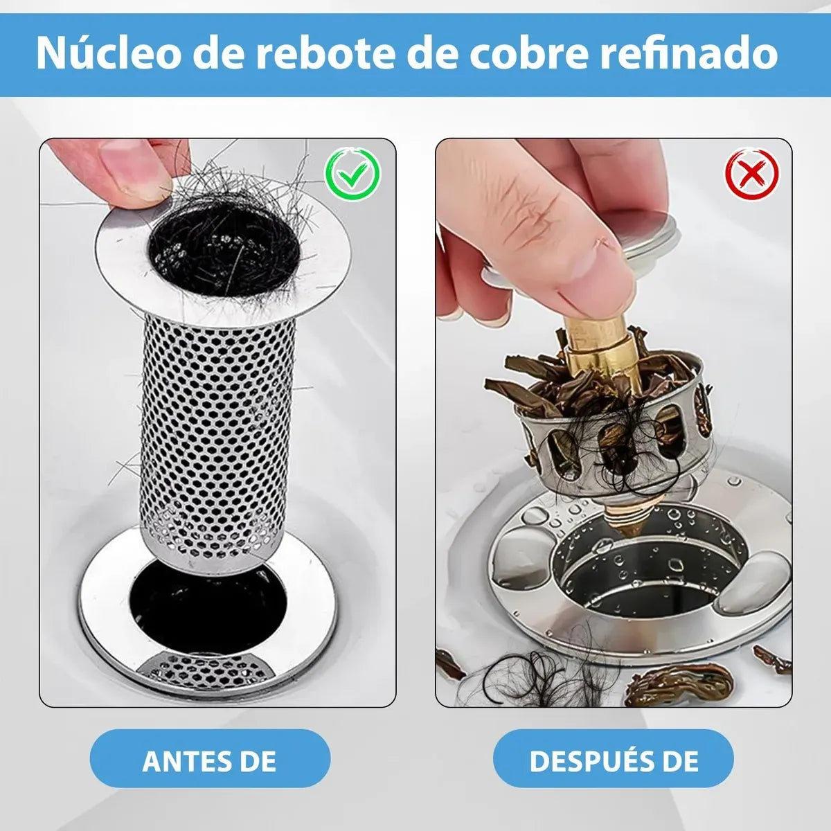 Filtro Para Drenaje Acero Inoxidable