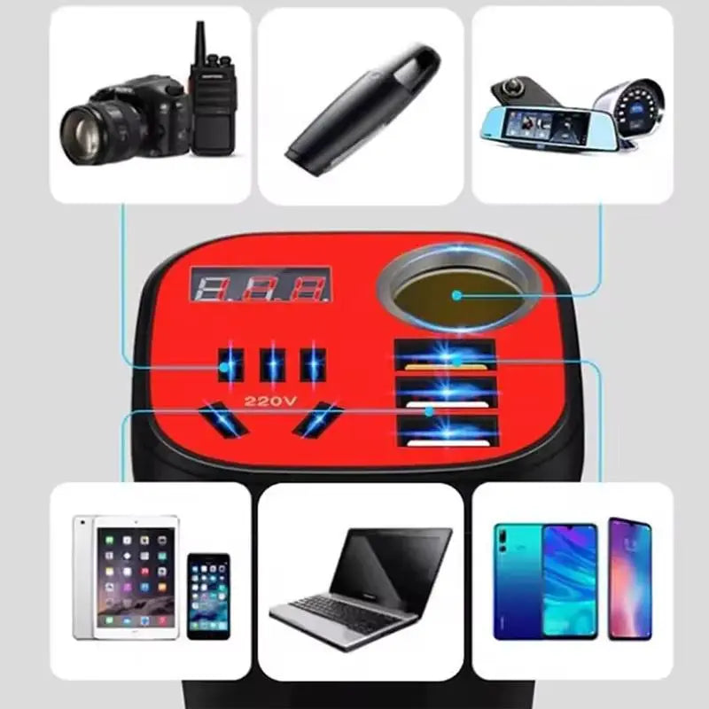PowerGo 200  - ¡Potente inversor de carga de 200 W !