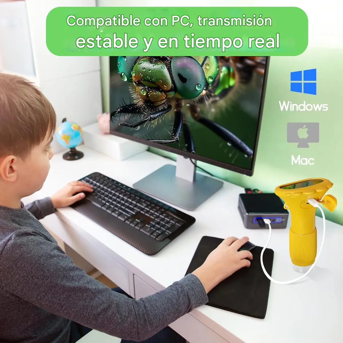 EduScopio 2.0 - Microscopio interactivo para descubrir el mundo microscópico