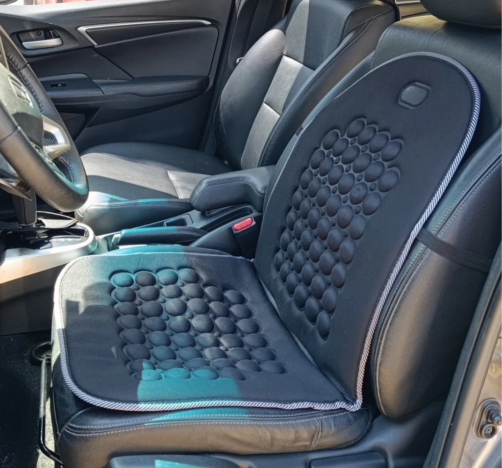 Cubre Asiento y Respaldo con Masaje Magnético para Auto