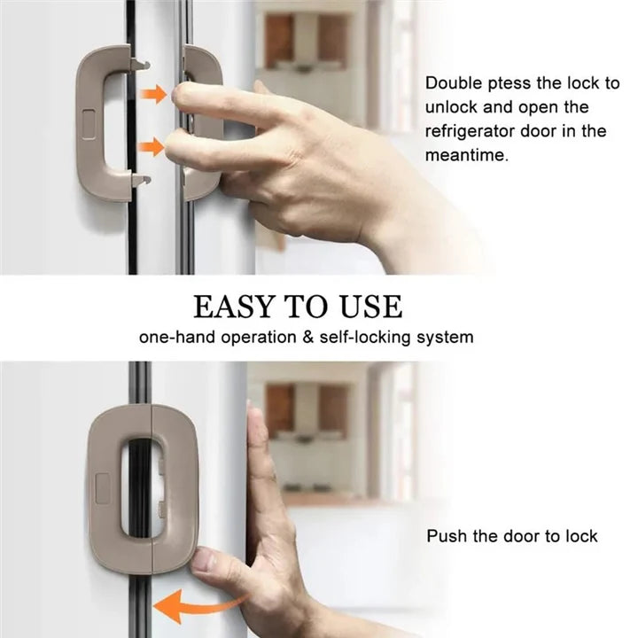 Cerradura inteligente para refrigeradores para niños