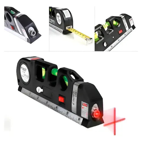 Herramienta de Nivelación Profesional Fixit™  | Nivel Láser 3 en 1