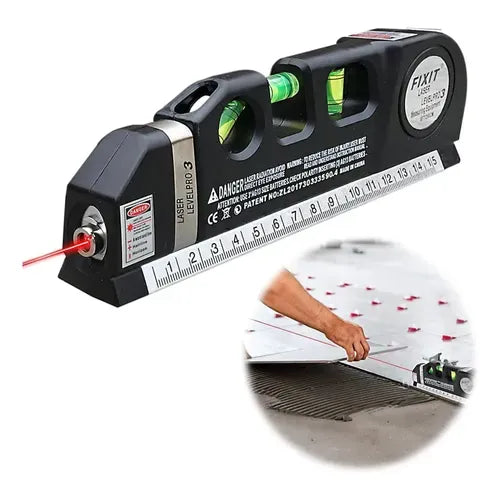 Herramienta de Nivelación Profesional Fixit™  | Nivel Láser 3 en 1