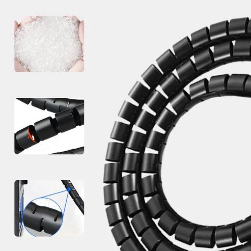 CableFlex™ - Transformá el Caos de Tus Cables en un Espacio Limpio y Organizado