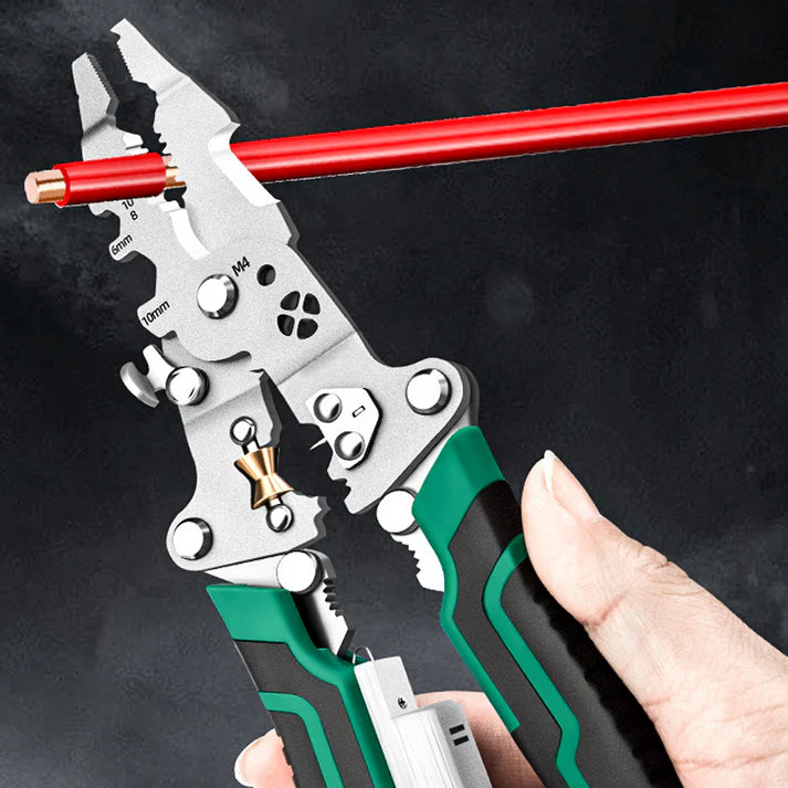 Pelacables multifuncional, crimpadora y cortadora de cables 🧰