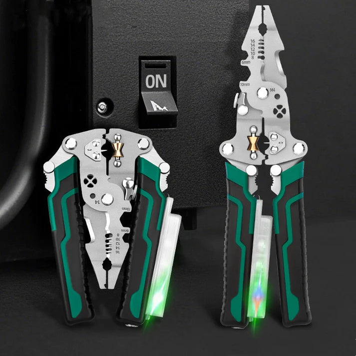 Pelacables multifuncional, crimpadora y cortadora de cables 🧰