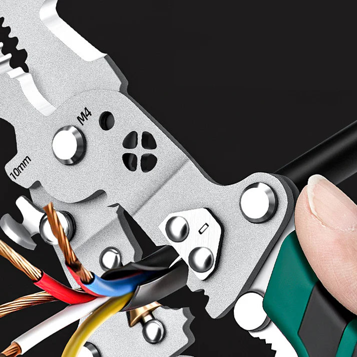 Pelacables multifuncional, crimpadora y cortadora de cables 🧰