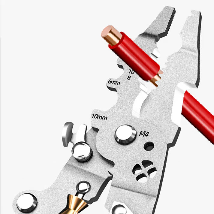 Pelacables multifuncional, crimpadora y cortadora de cables 🧰