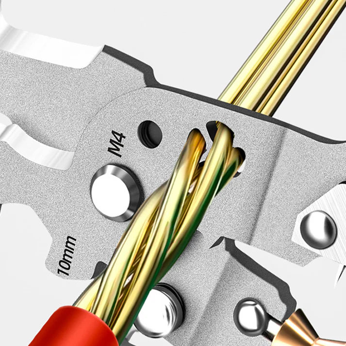 Pelacables multifuncional, crimpadora y cortadora de cables 🧰