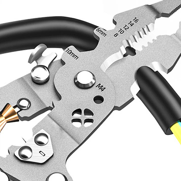 Pelacables multifuncional, crimpadora y cortadora de cables 🧰
