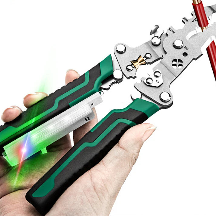 Pelacables multifuncional, crimpadora y cortadora de cables 🧰